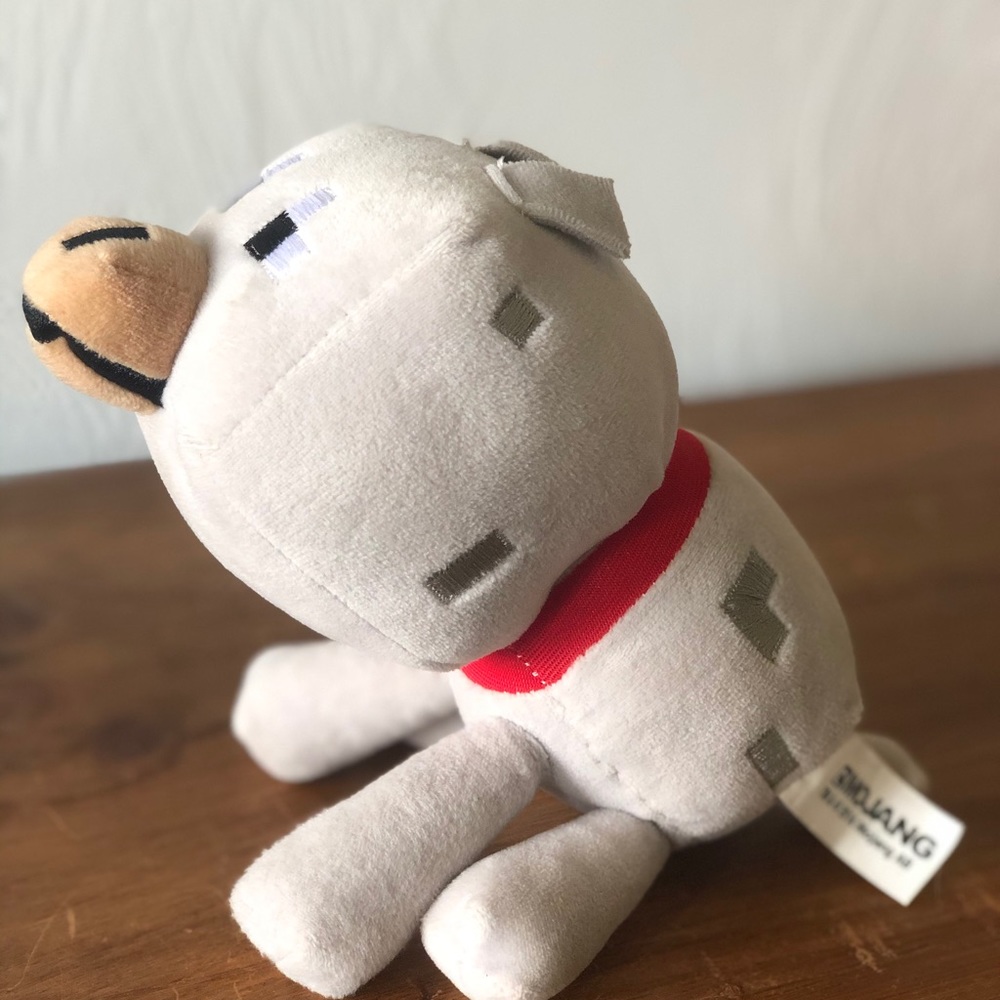 Minecraft- Wolfdog plushie